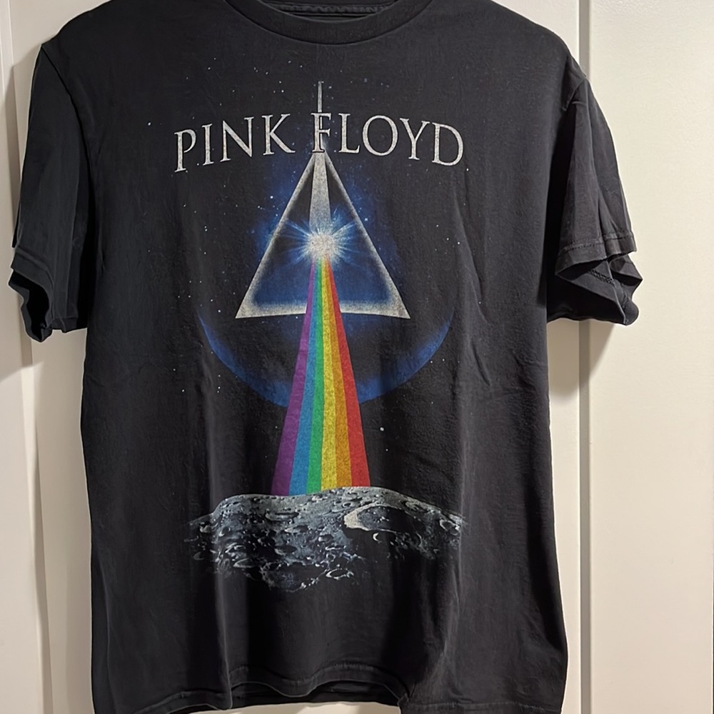 Vintage Pink Floyd T-shirt Medium Liquid Blue